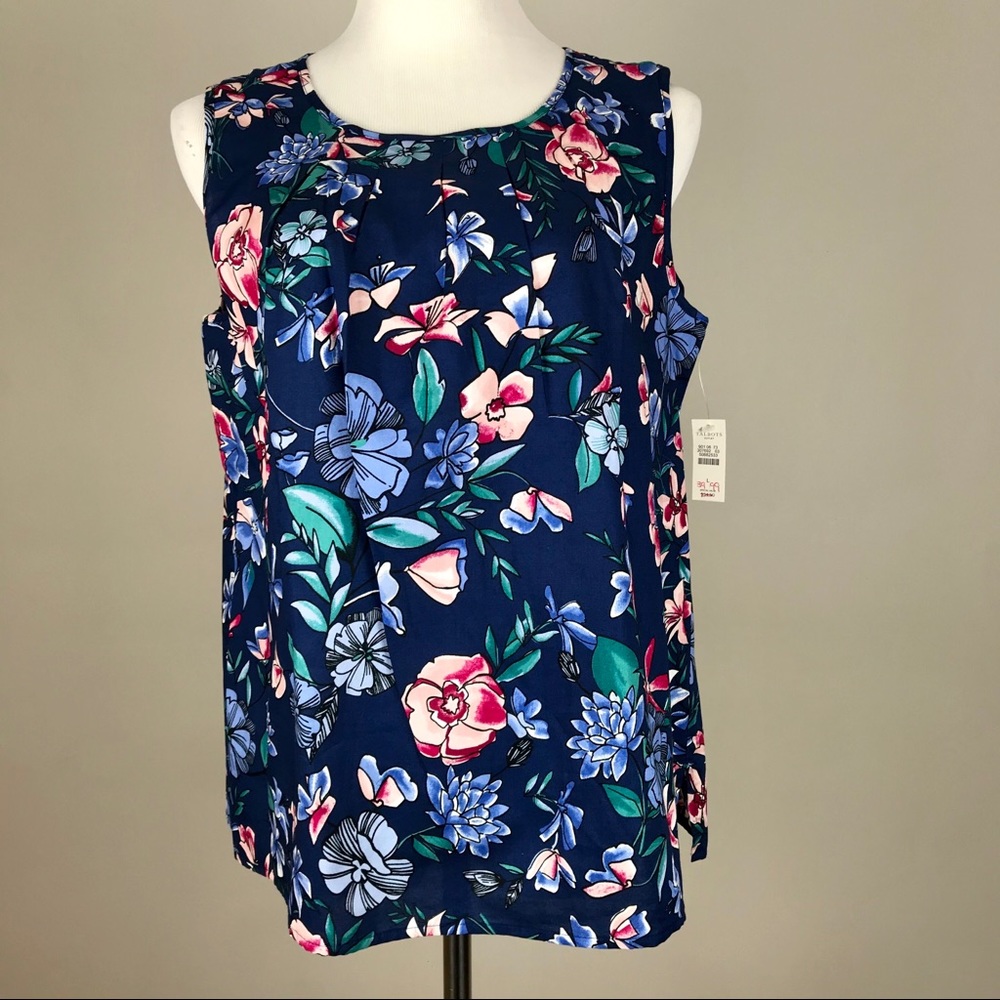 Talbots new blue top size L